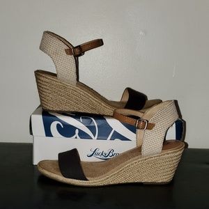 💚 lucky brand wedge sandal